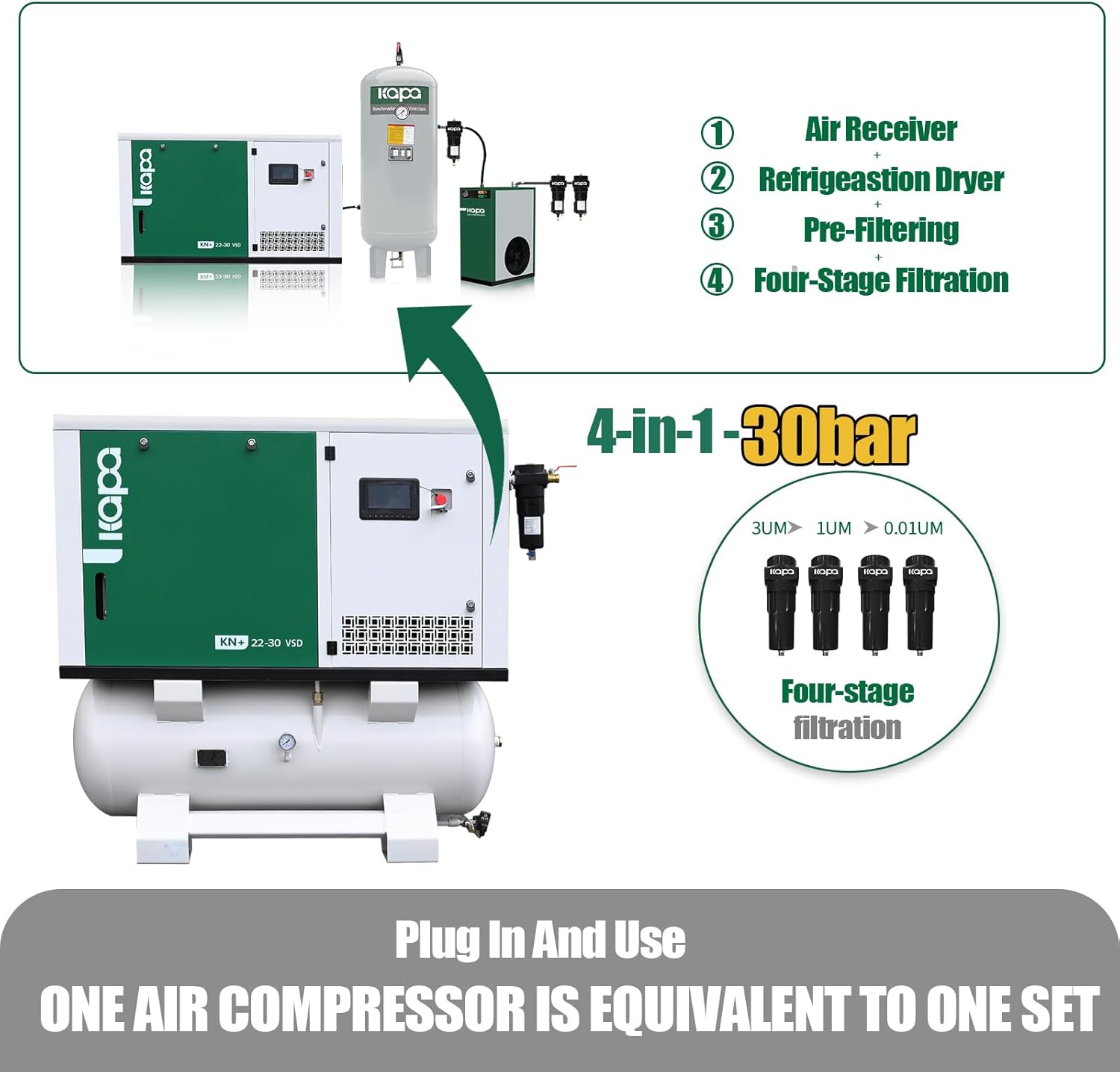 Step-by-step guide for buy kapa 30hp rotary screw air compressor,should I buy a kapa air compressor,kapa 30hp rotary screw air compressor vs alternatives,kapa 30hp air compressor pros cons,best energy efficient industrial air compressor,kapa 30hp air compressor worth buying - complete tutorial