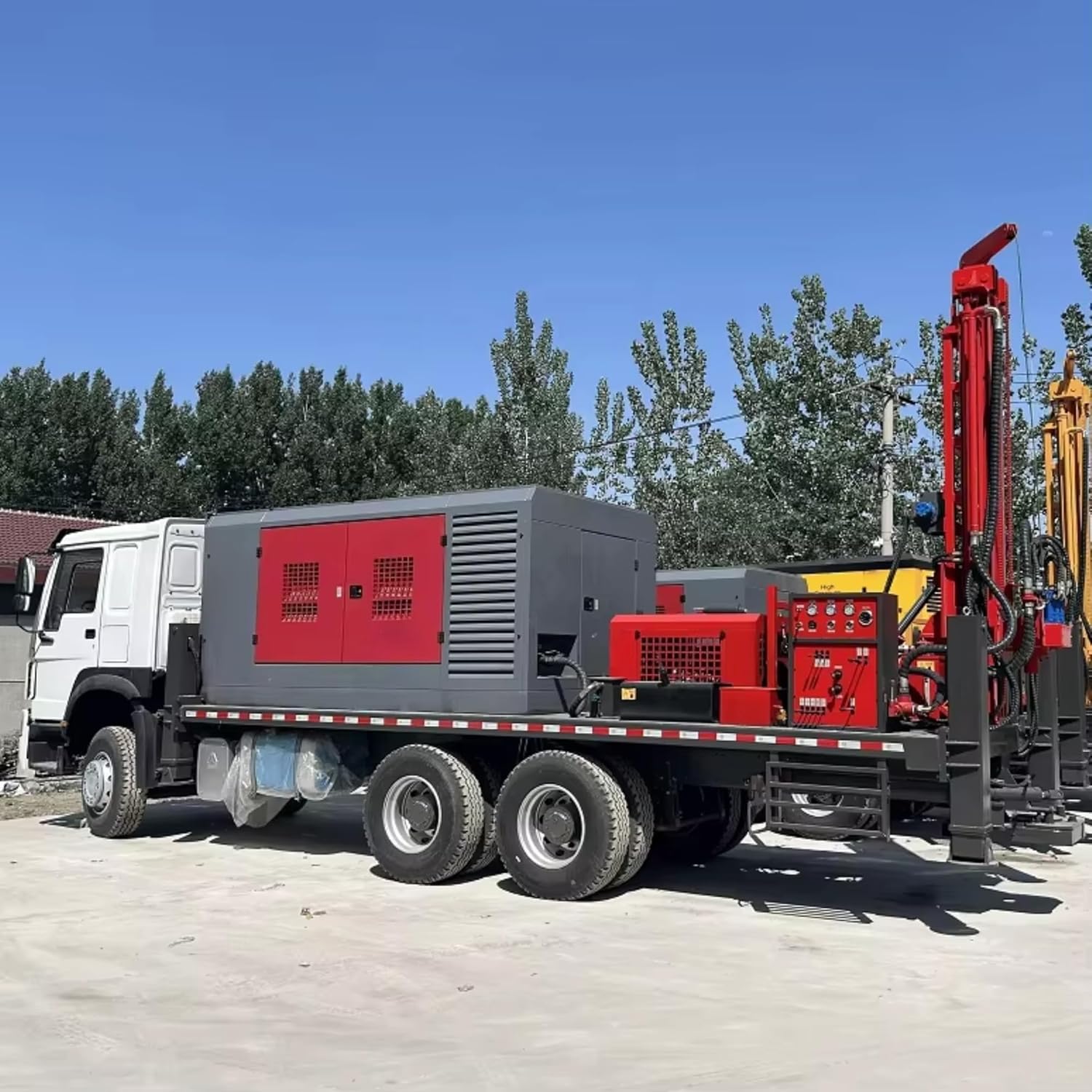 buy tracked hydraulic core drill rig,best deep borehole drilling machine,truck mounted water well rig worth it,hydraulic drill rig for geological survey,groundwater well construction equipment pros cons,should I buy a tracked core drill rig unboxing and complete package contents