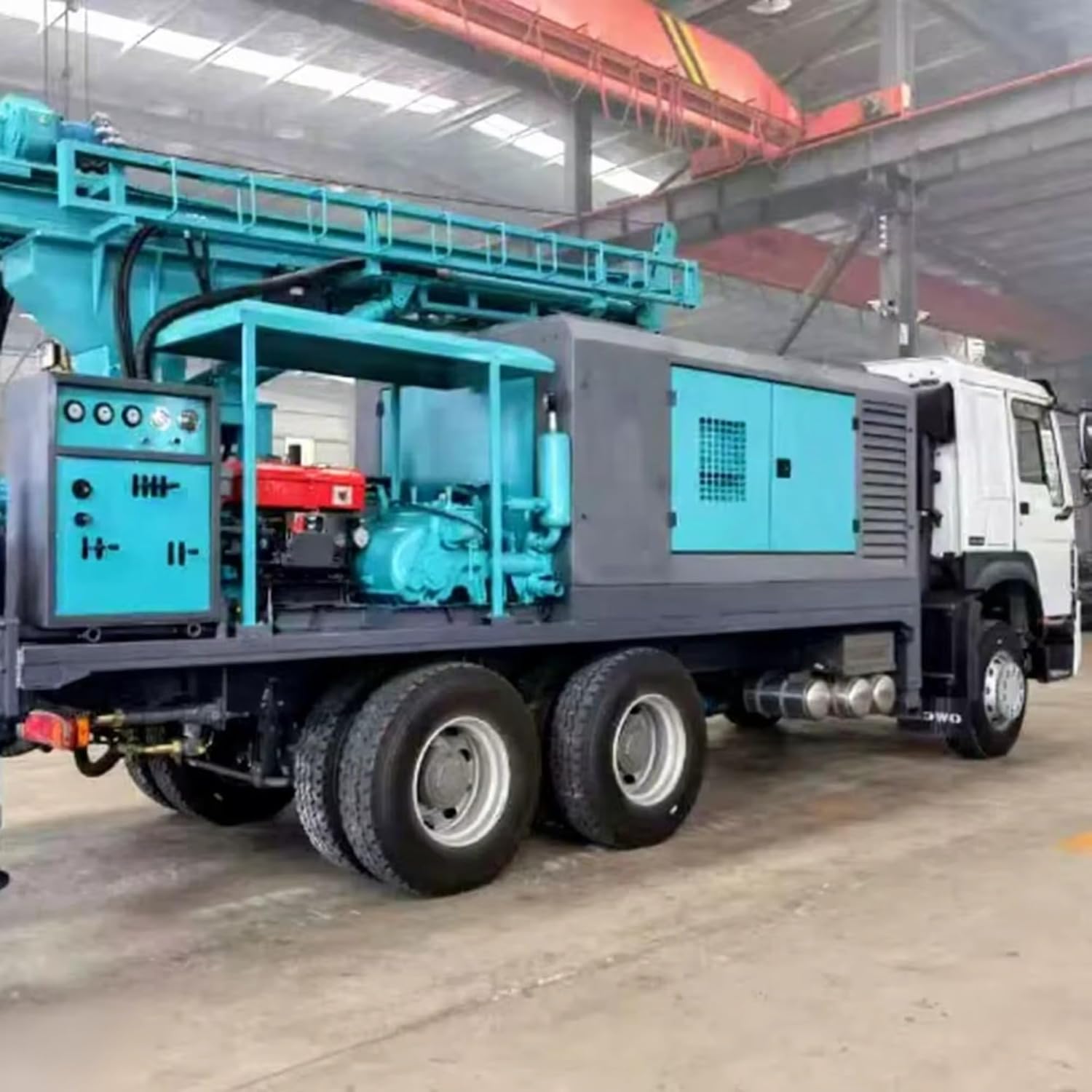 buy truck mounted water well drilling rig,mobile water drilling machine best,water borehole drilling rig worth it,truck mounted drill rig for sale,best water well drilling equipment,hydraulic water well rig pros cons unboxing and complete package contents