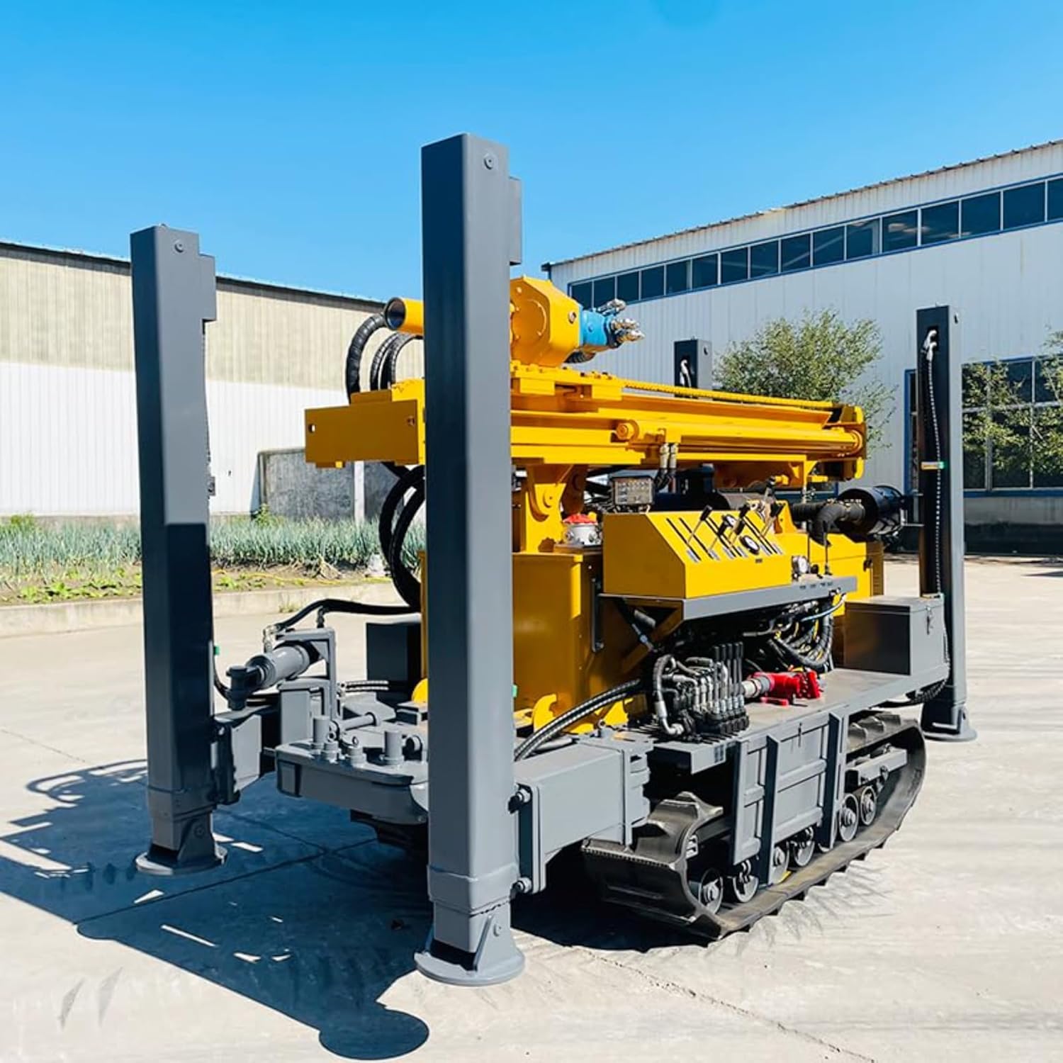 hydraulic water well drilling rig,should I buy hydraulic water well drilling rig,hydraulic water well drilling rig pros cons,hydraulic water well drilling rig vs DTH rig,high torque borehole drilling equipment worth buying,best hydraulic drilling rig for deep wells unboxing and complete package contents
