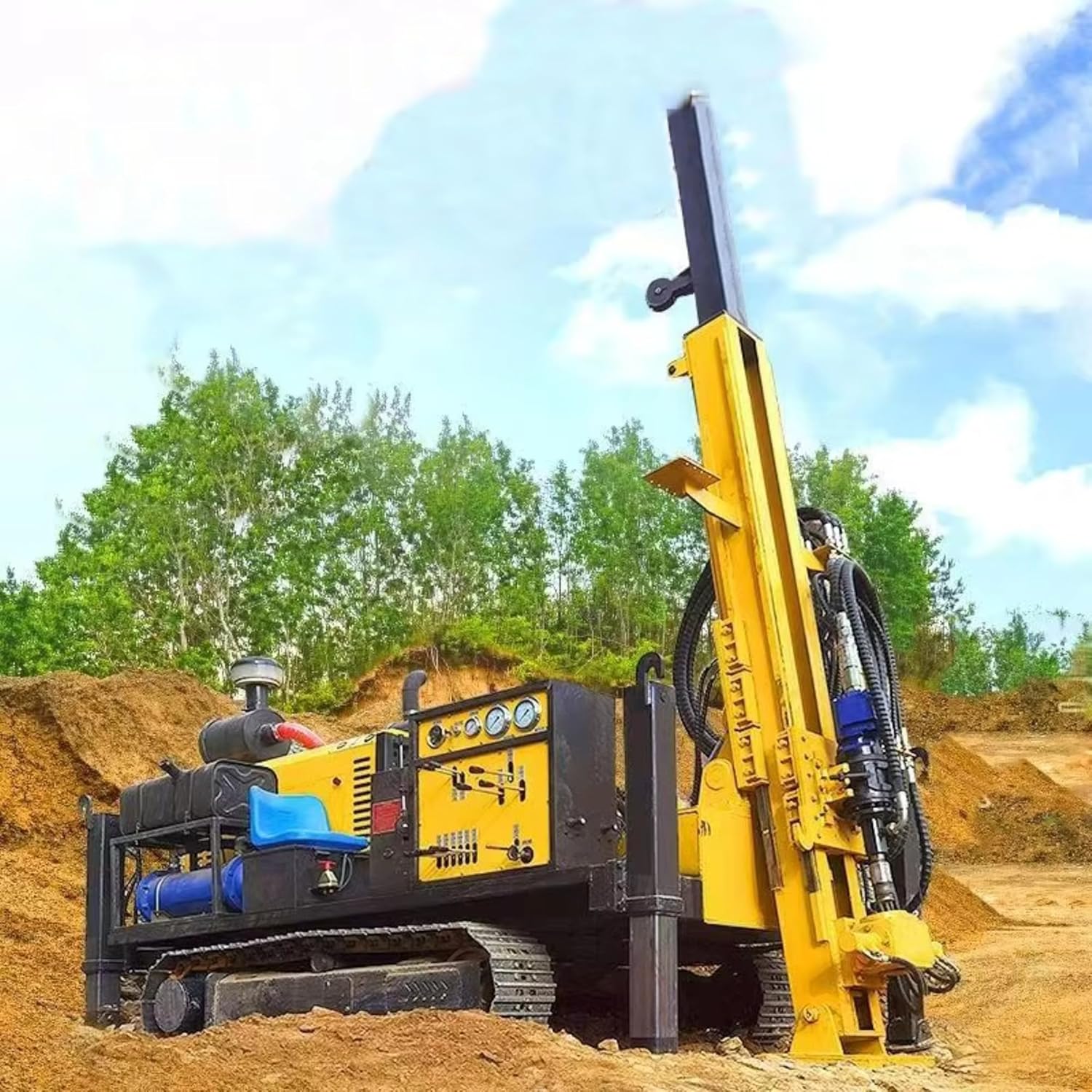 Step-by-step guide for tracked water well drilling rig review,hydraulic borehole drilling machine pros cons,best portable groundwater well drilling equipment,should I buy a crawler drilling rig,off-grid water well drilling machine worth buying,tracked drilling rig for irrigation wells - complete tutorial