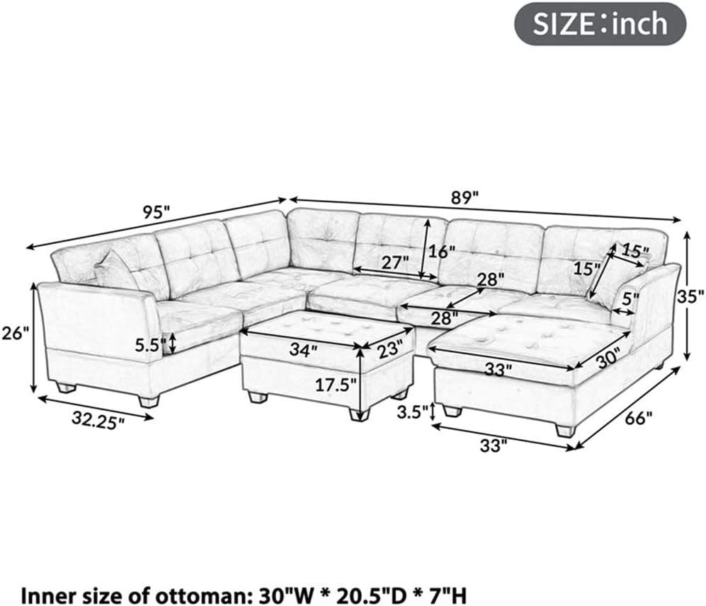 Step-by-step guide for DUYHBAWRS sectional sofa review,U-style upholstery sectional review and rating,DUYHBAWRS sofa review pros cons,sectional sofa with storage ottoman review,DUYHBAWRS sofa review honest opinion,DUYHBAWRS sectional sofa review verdict - complete tutorial