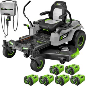 Image 1 of EGO POWER+ Z6 zero turn riding lawn mower review