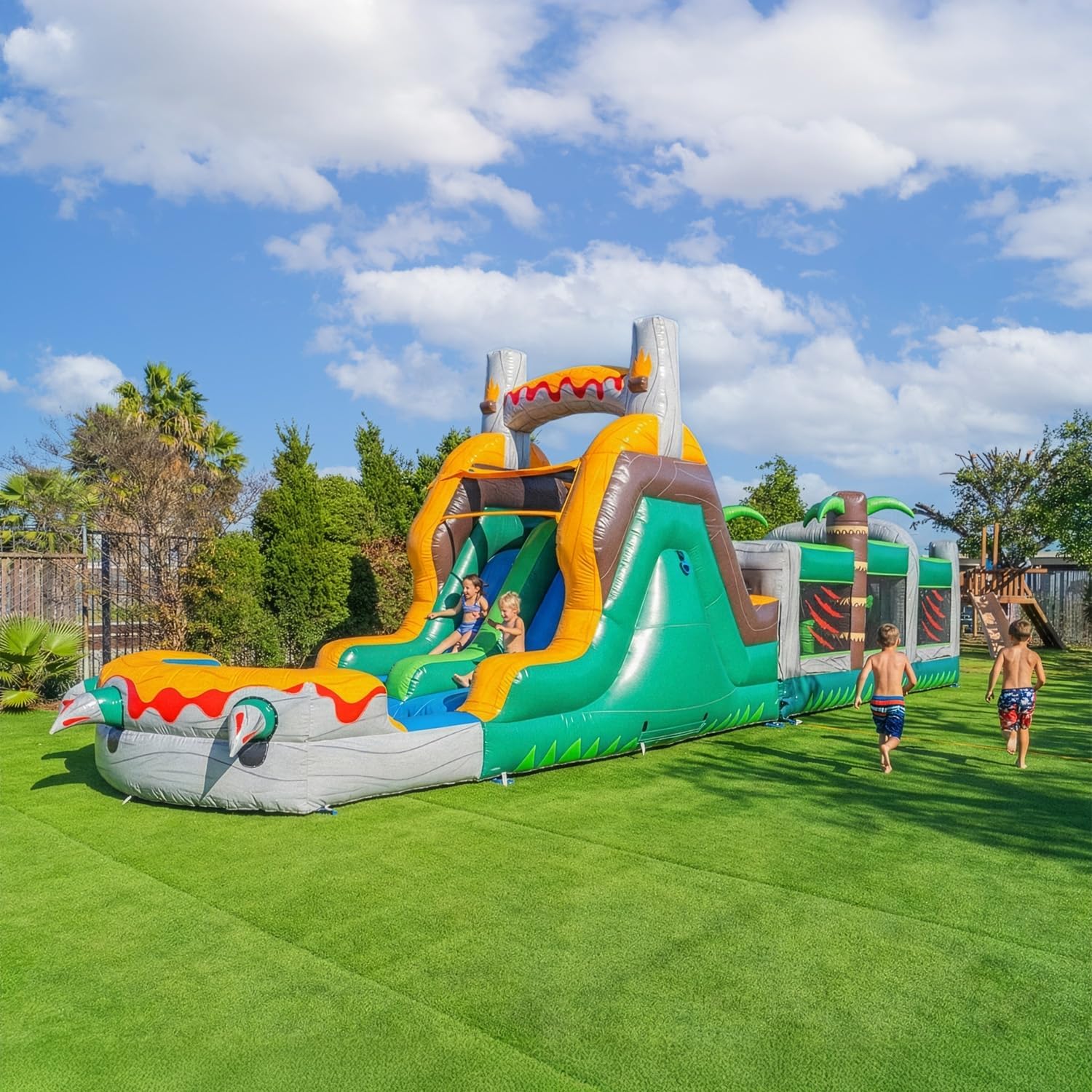 Step-by-step guide for HeroKiddo T-Rex inflatable obstacle course review,HeroKiddo obstacle course review and rating,is HeroKiddo T-Rex slide worth buying,HeroKiddo inflatable obstacle course review pros cons,HeroKiddo T-Rex water slide review honest opinion,HeroKiddo commercial grade inflatable review verdict - complete tutorial