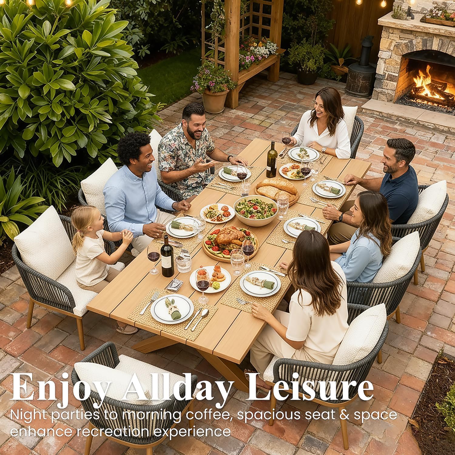 LayinSun patio dining set review,LayinSun 9 piece dining set review and rating,is LayinSun patio dining set worth buying,LayinSun outdoor dining set review pros cons,LayinSun patio set review honest opinion,LayinSun dining set review verdict unboxing and complete package contents