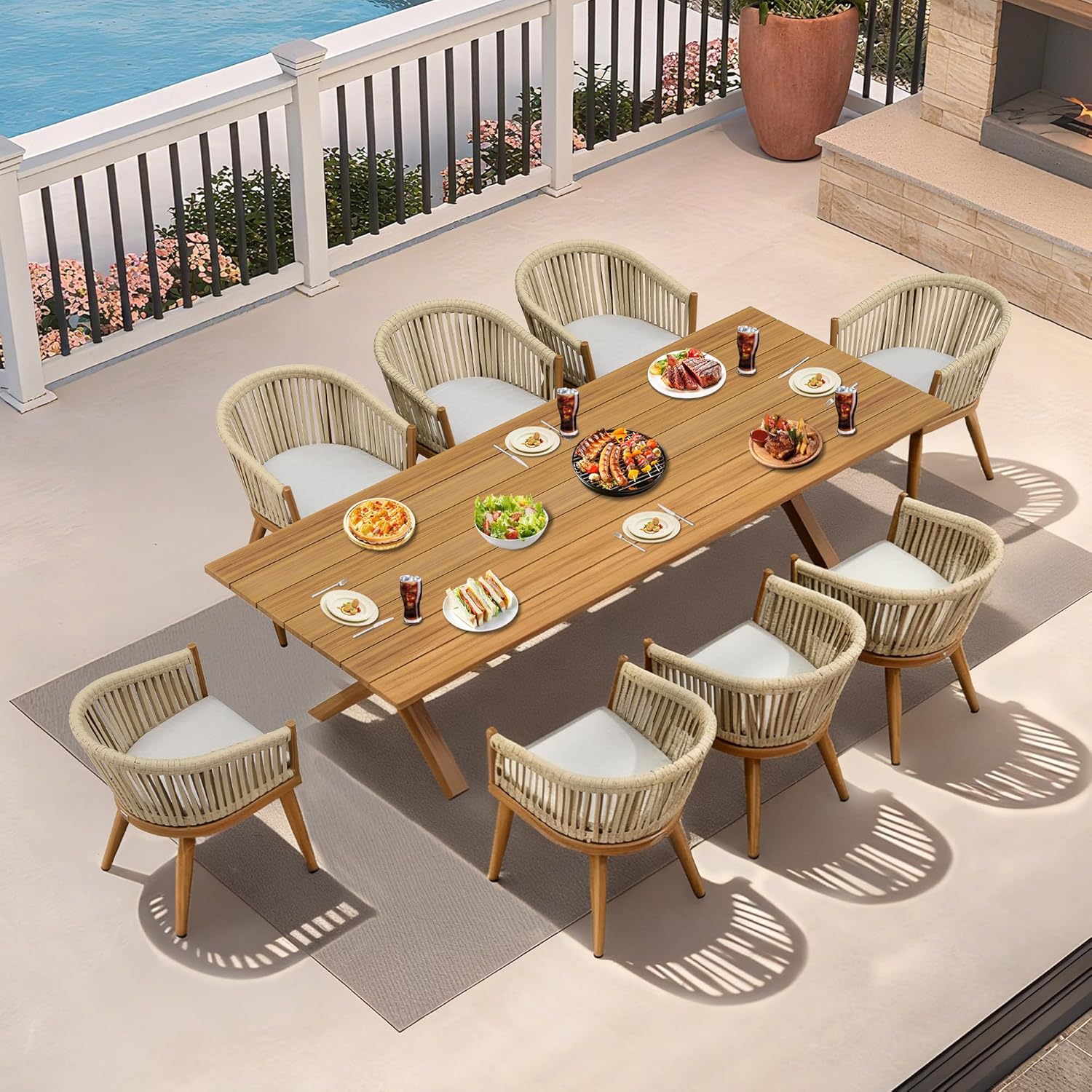 PURPLE LEAF outdoor dining set review,PURPLE LEAF 9 piece dining set review and rating,is PURPLE LEAF patio set worth buying,PURPLE LEAF aluminum dining set review pros cons,PURPLE LEAF wicker dining chairs review honest opinion,PURPLE LEAF outdoor furniture review verdict - detailed features and technical specifications