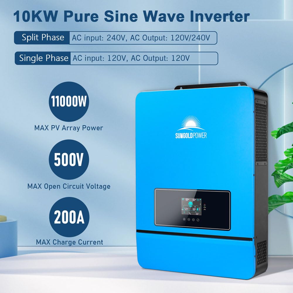 SUNGOLDPOWER 10000W inverter review,SPH10048P review and rating,is SUNGOLDPOWER 10000W inverter worth buying,SUNGOLDPOWER 10000W review pros cons,SPH10048P review honest opinion,SUNGOLDPOWER SPH10048P review verdict unboxing and complete package contents