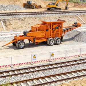 Image 1 of buy wheel mobile jaw crusher