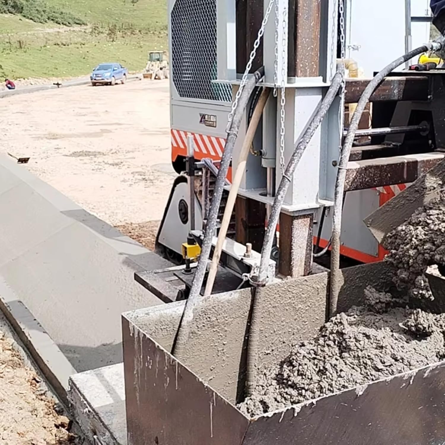 Tracked Concrete Curb Slipform Machine Review: Honest Pros & Cons 2 tracked concrete curb slipform machine review,concrete curb slipform machine,curb and gutter paver,hydraulic tracked curb construction equipment,best curb paving equipment unboxing and complete package contents
