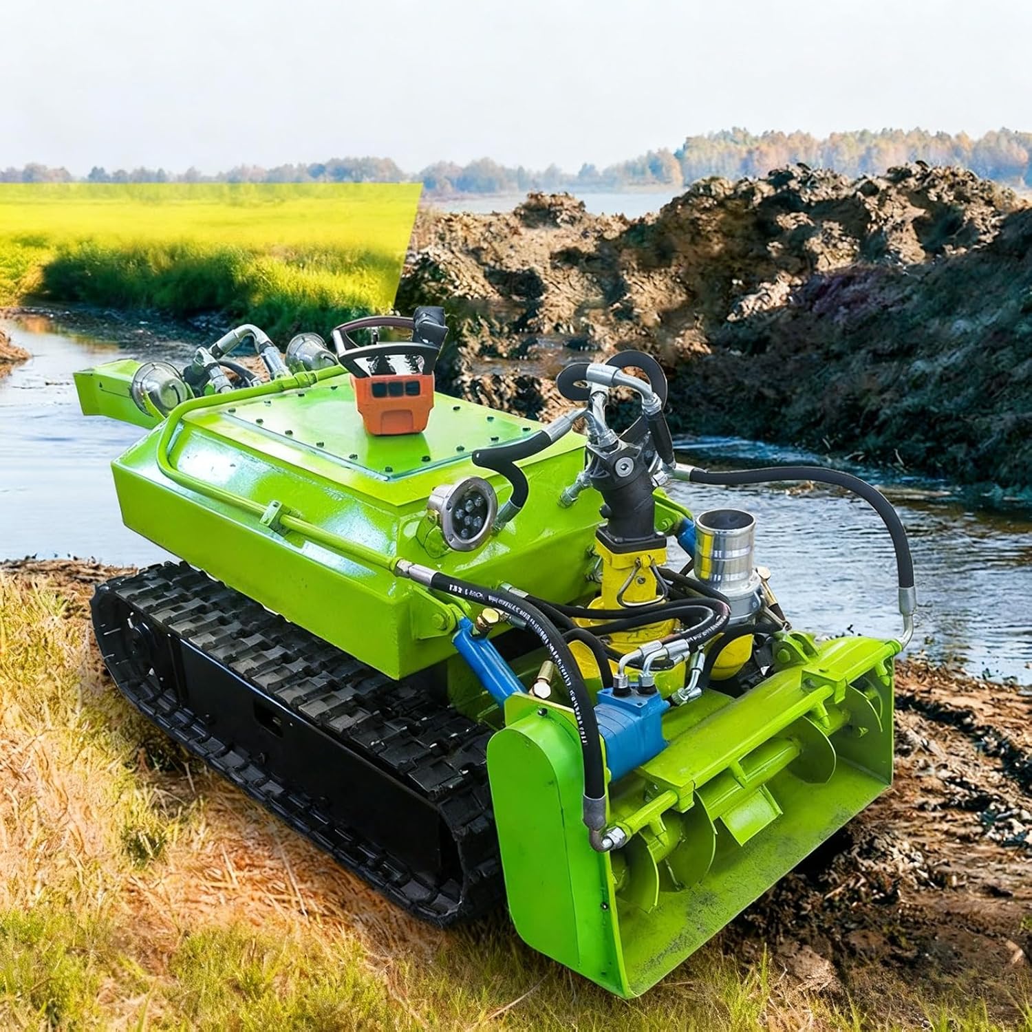 underwater dredging robot review,best underwater dredging robot,underwater dredging robot pros cons,should I buy underwater dredging robot,remote controlled dredger worth buying,underwater sludge removal robot - detailed features and technical specifications