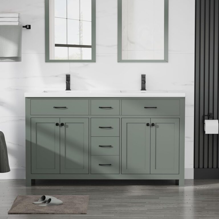 LUCKWIND 60 Bathroom Vanity Review: Honest Pros & Cons 1 Image 1 of LUCKWIND 60 bathroom vanity review